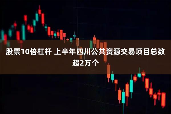 股票10倍杠杆 上半年四川公共资源交易项目总数超2万个