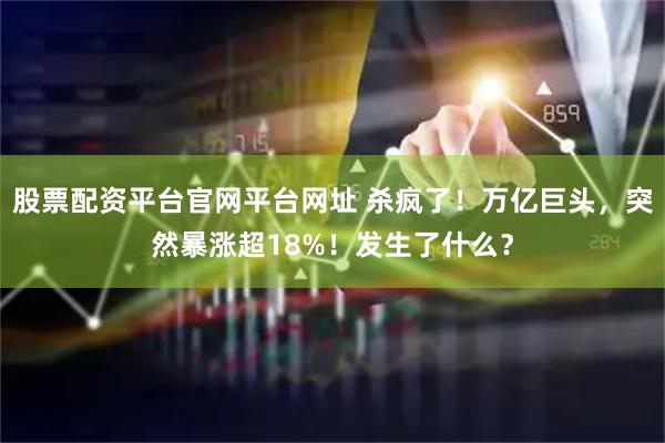 股票配资平台官网平台网址 杀疯了！万亿巨头，突然暴涨超18%！发生了什么？